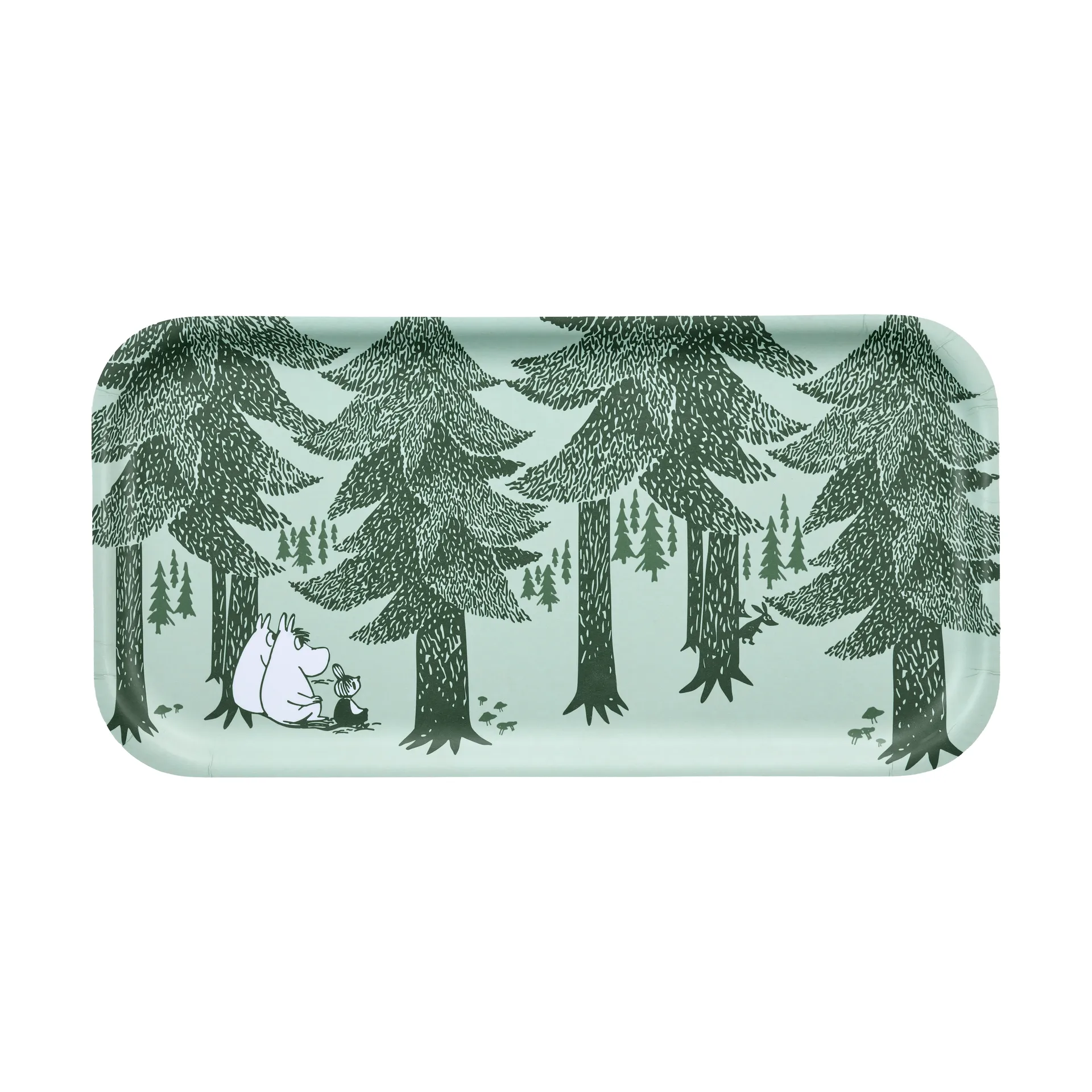 Vassoio Moomin 22x43 cm, Forest Muurla