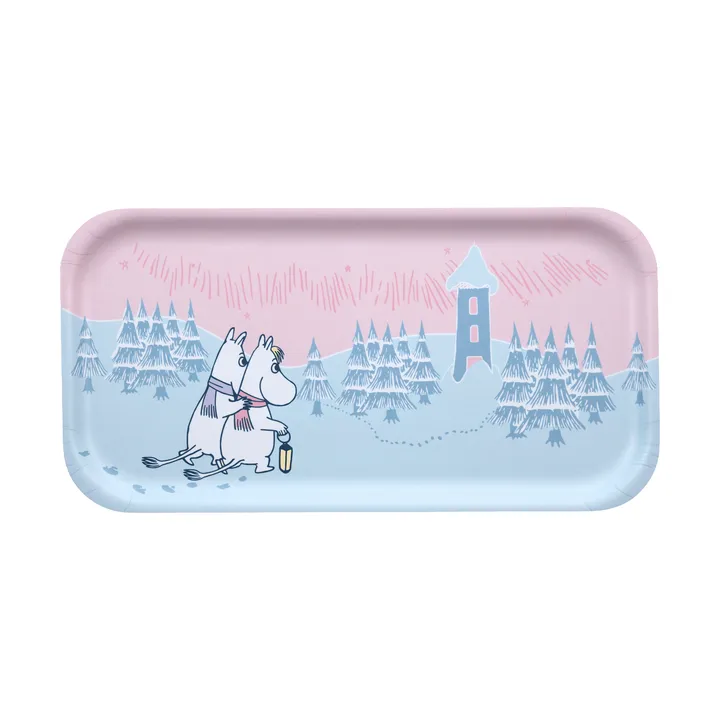 Vassoio Moomin 22x43 cm - Frosty Day - Muurla