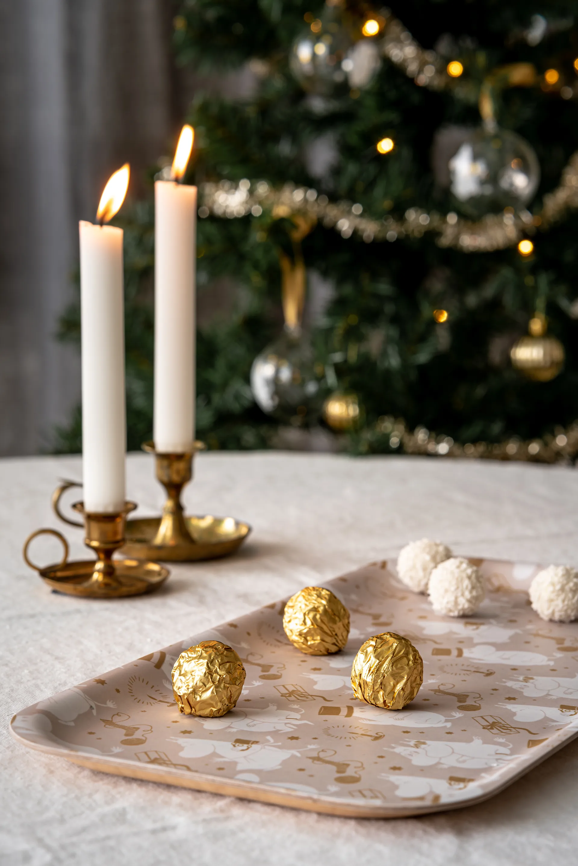 Vassoio Moomin 22x43 cm, Sparkling stars Muurla