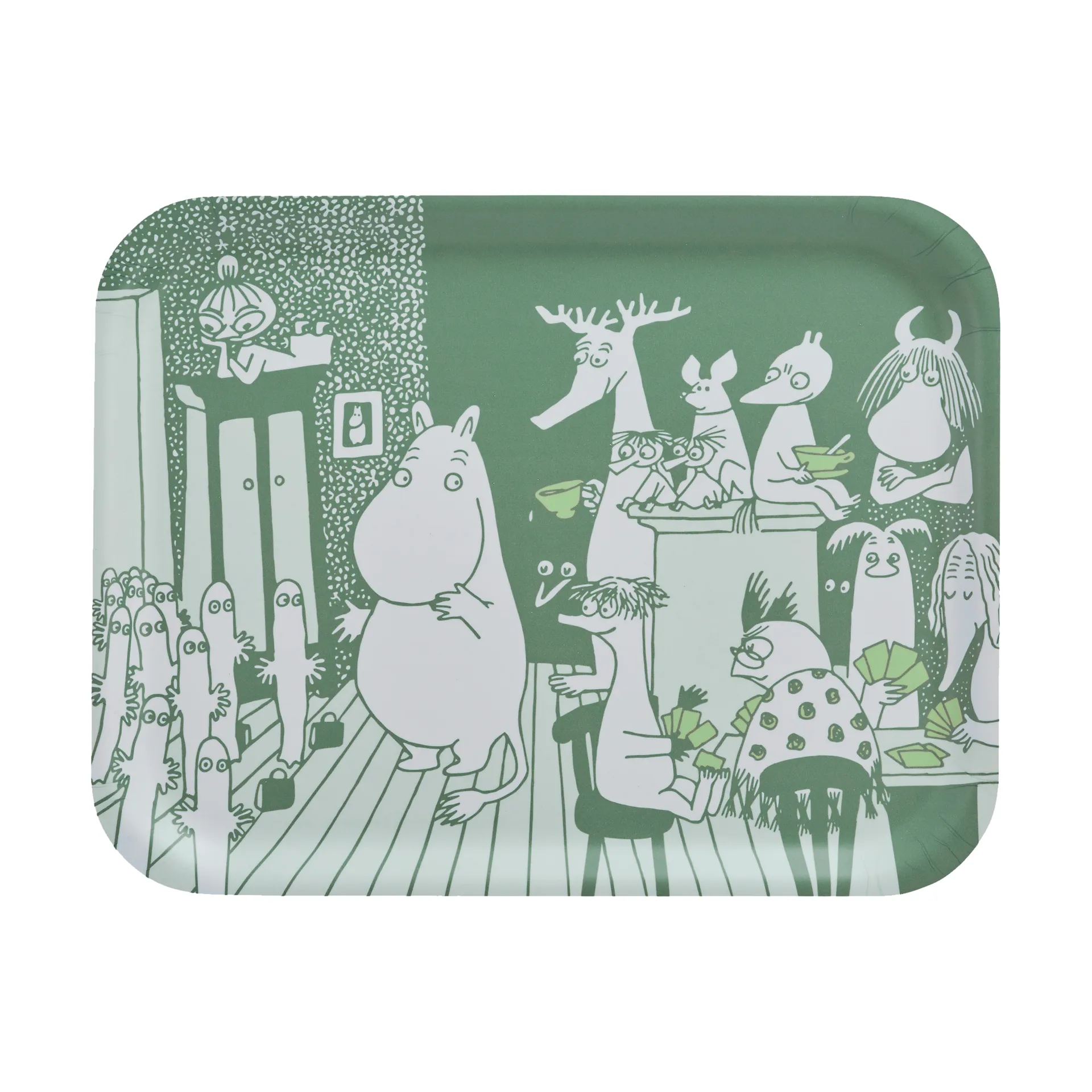Vassoio Moomin 28x36 cm, Room for all Muurla