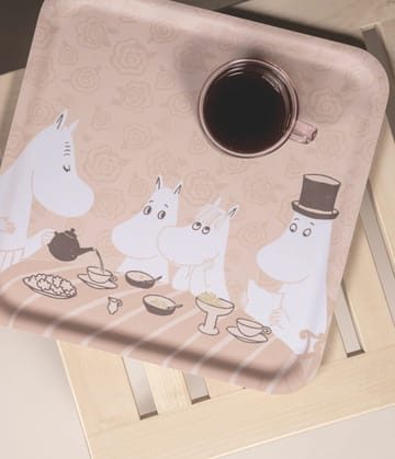 Vassoio Moomin 33x33 cm - Coffee time - Muurla