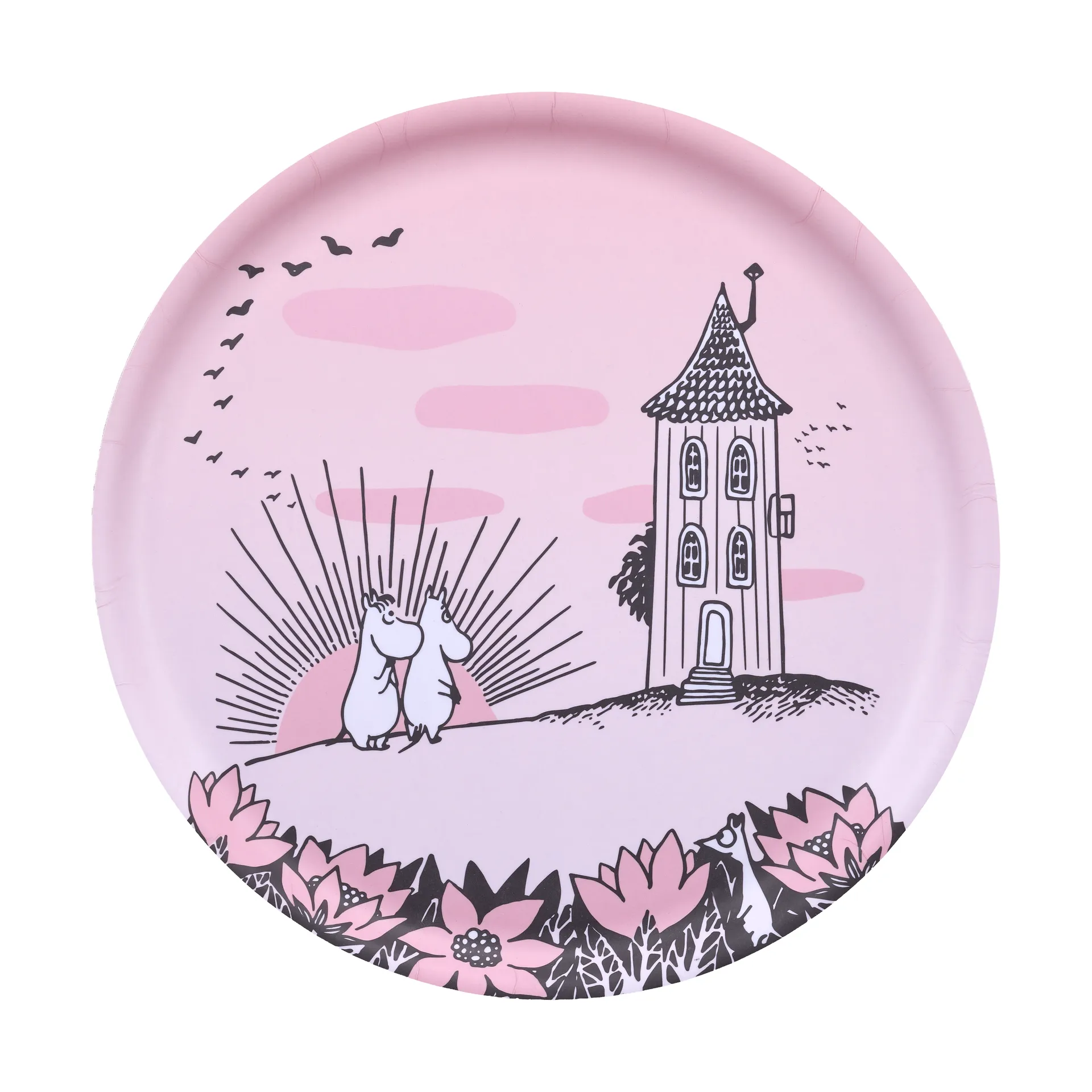 Vassoio Moomin Ø35 cm, Friendship Muurla
