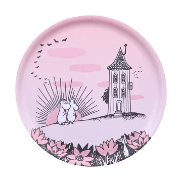 Vassoio Moomin Ø35 cm - Friendship - Muurla