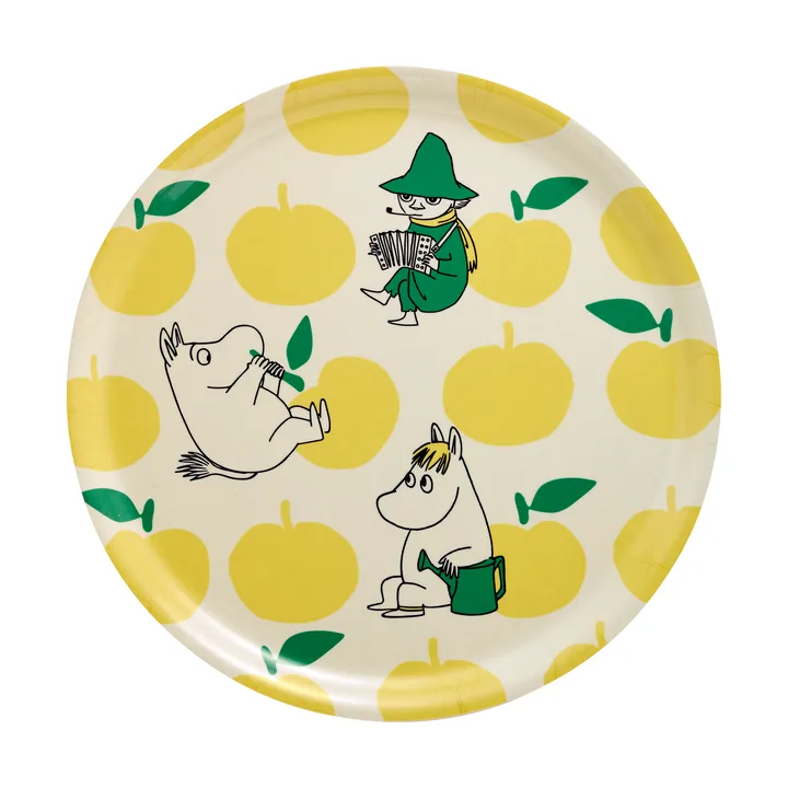 Vassoio Moomin Ø35 cm - Joyfull Apples - Muurla