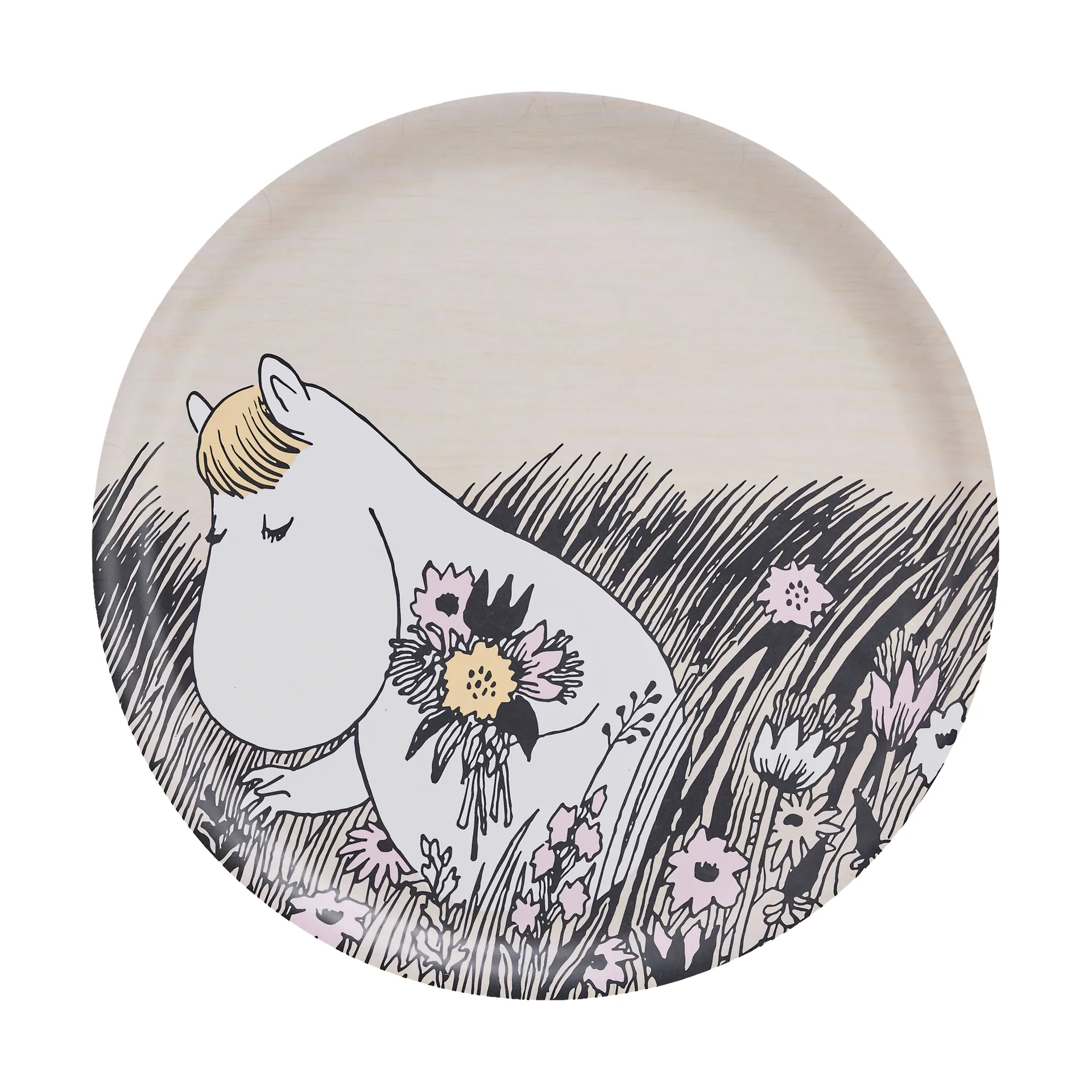 Vassoio Moomin Ø35 cm, Summer night Muurla