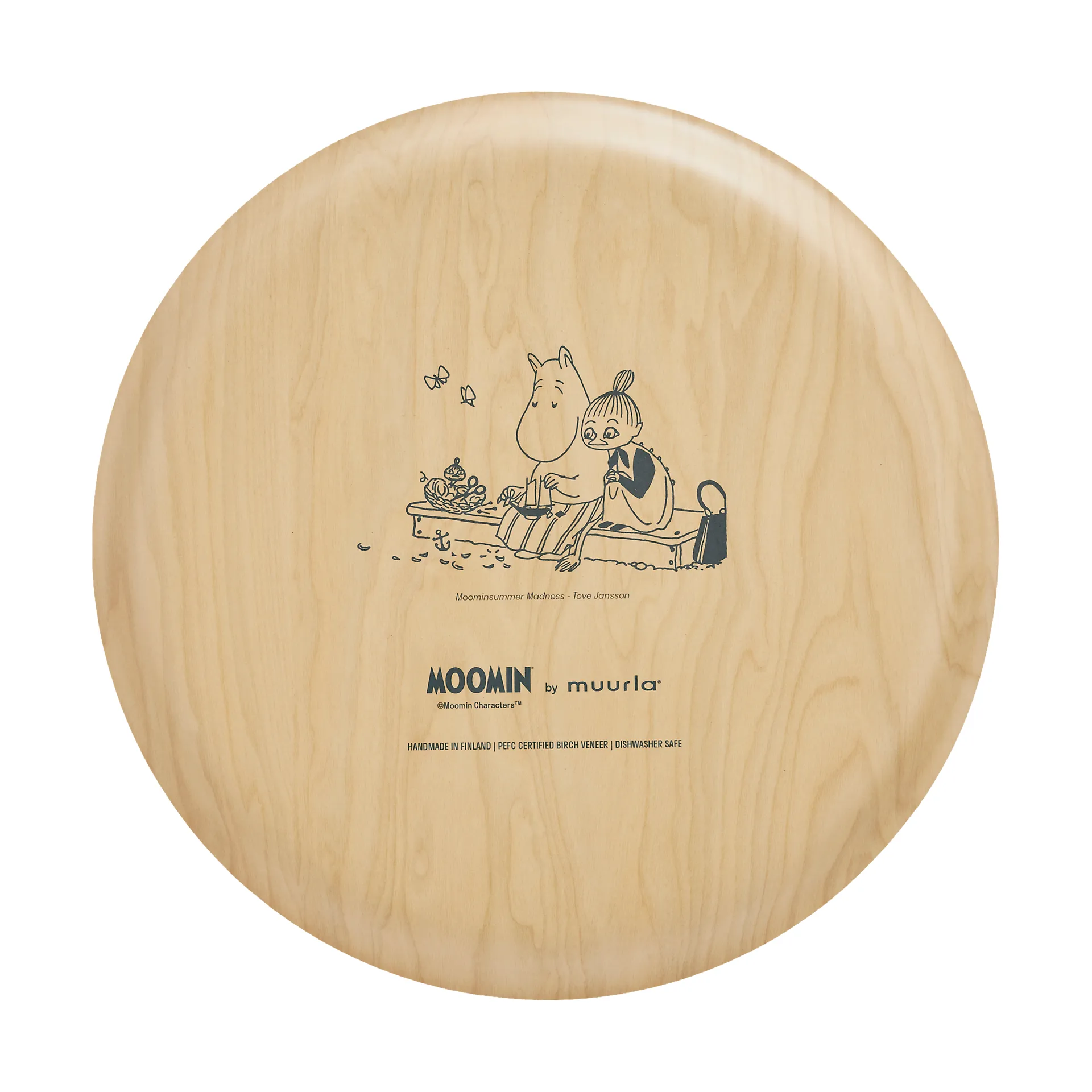 Vassoio Moomin Ø35 cm, Summer night Muurla