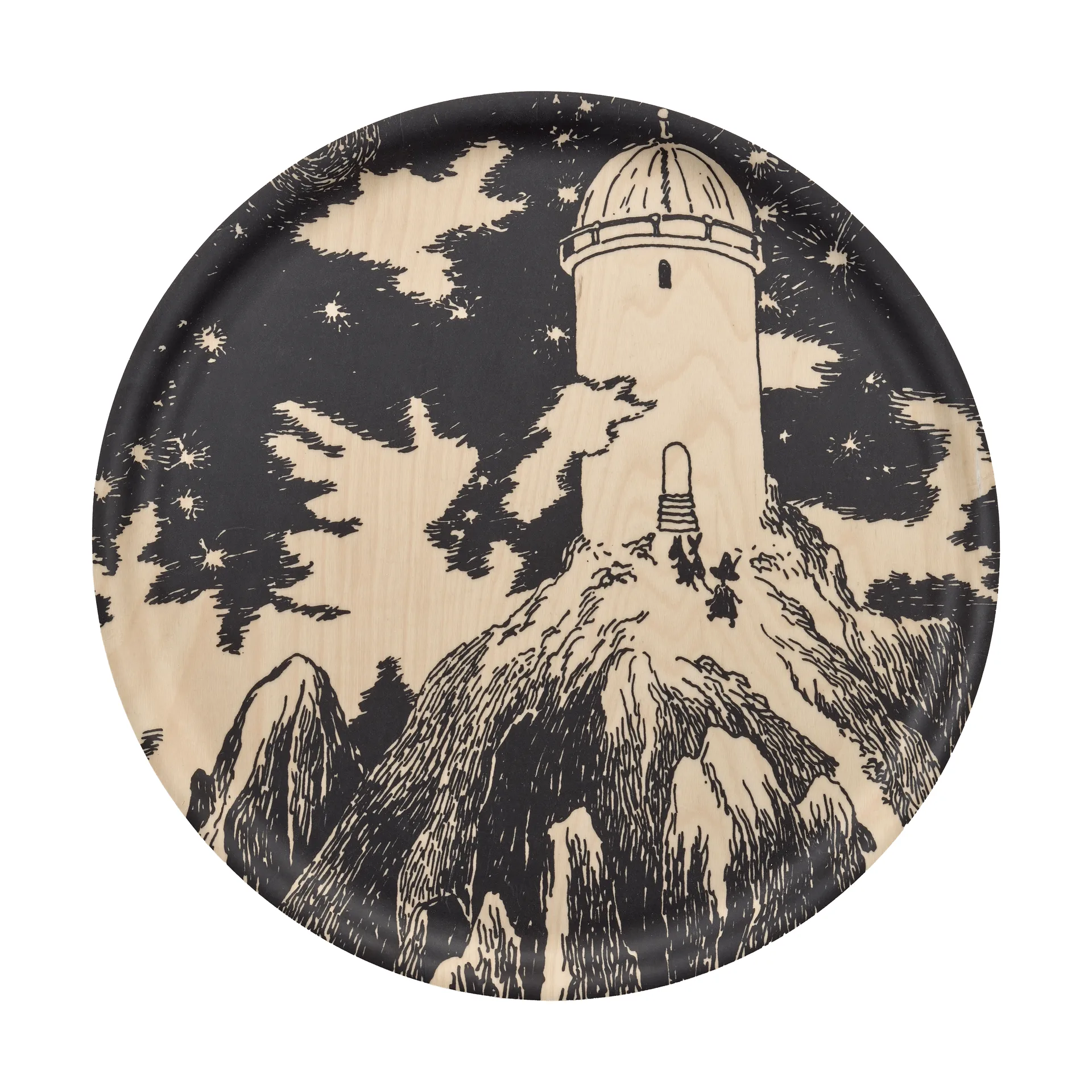 Vassoio Moomin Ø40 cm, Observatory Muurla