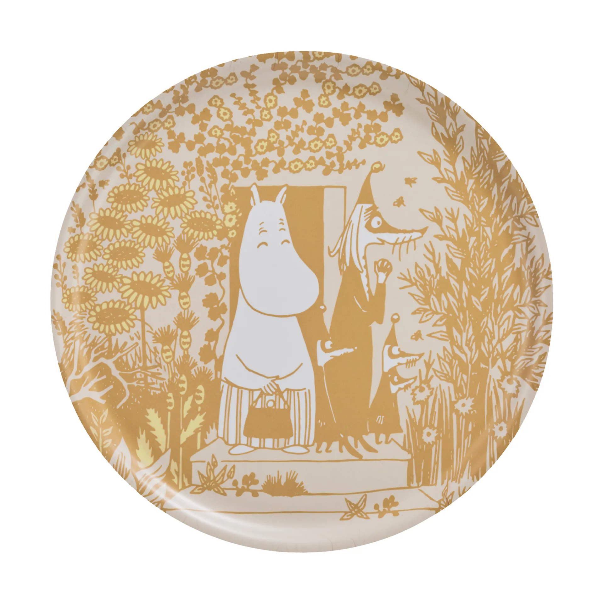 Vassoio Moomin Ø40 cm, Wild garden Muurla