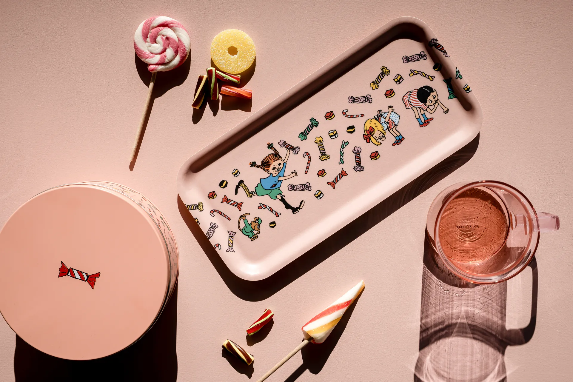 Vassoio Pippi 13x27 cm, Candy Muurla