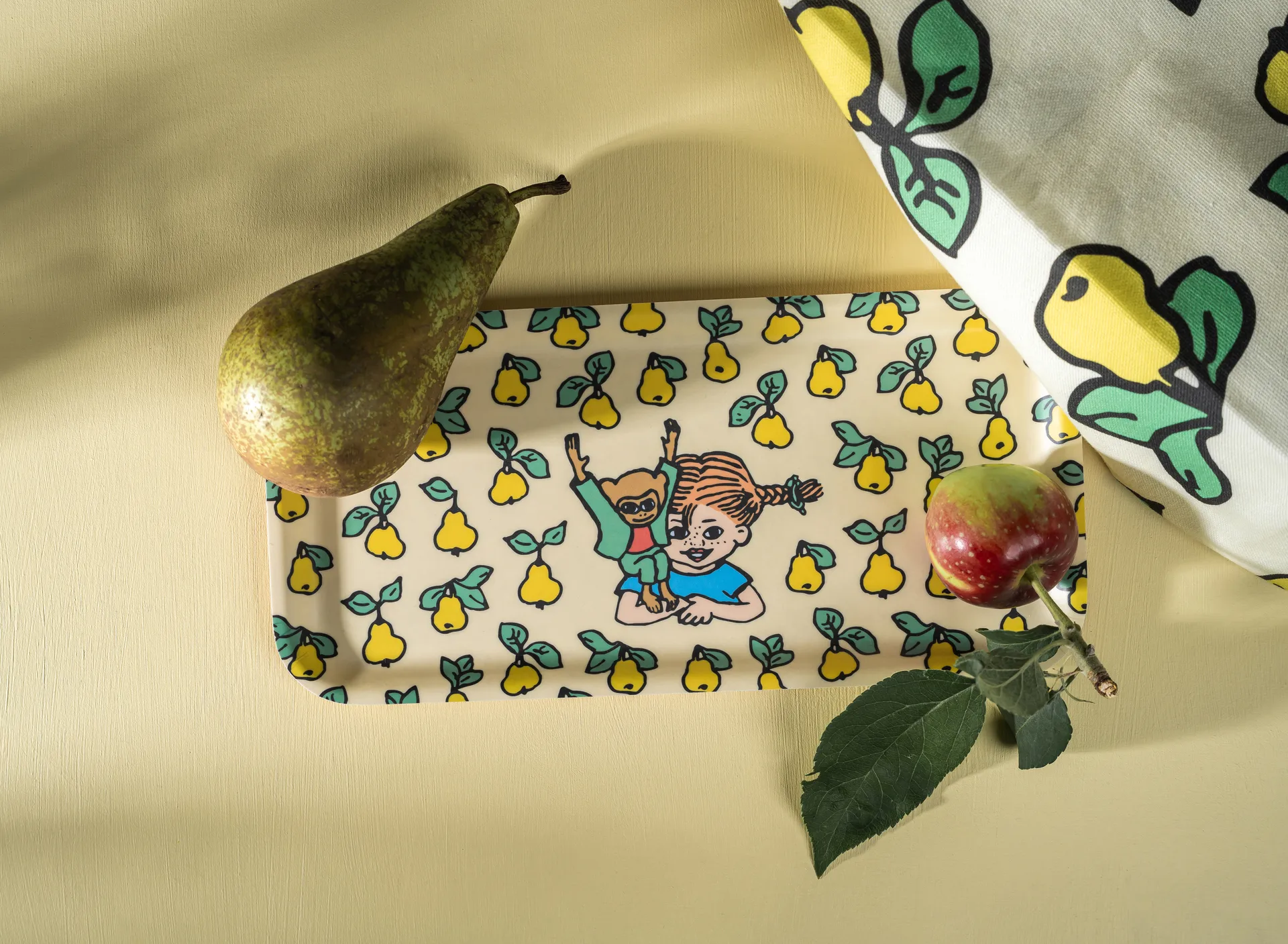 Vassoio Pippi 13x27 cm, Frutti Muurla