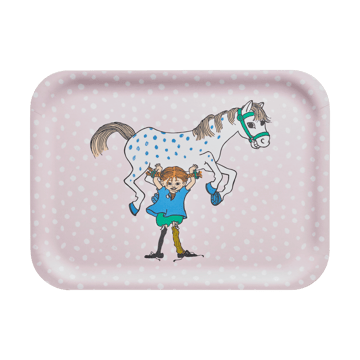 Vassoio Pippi 20x27 cm - Pippi e il Cavallo - Muurla