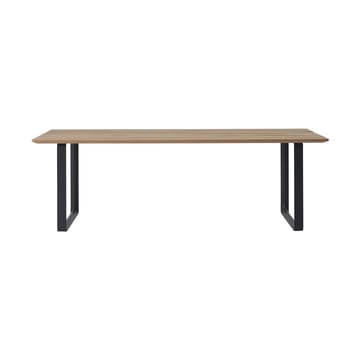 70/70 Tavolo da pranzo outdoor 225x90 cm con struttura in acciaio nero - undefined - Muuto