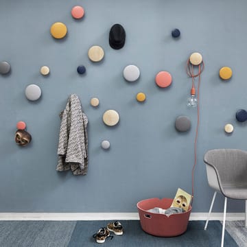 Appendiabiti The Dots blu notte - piccolo - Muuto