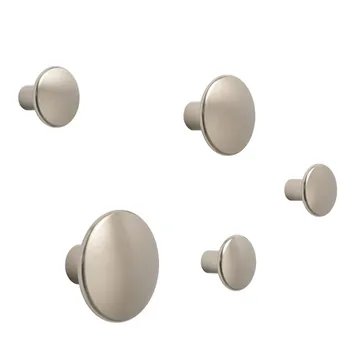 Appendiabiti The Dots metallo 3,9 cm - taupe - Muuto