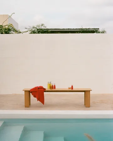 Assemble panca - Teak, 180 cm - Muuto