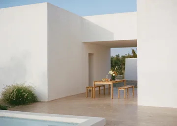 Assemble panca - Teak, 180 cm - Muuto