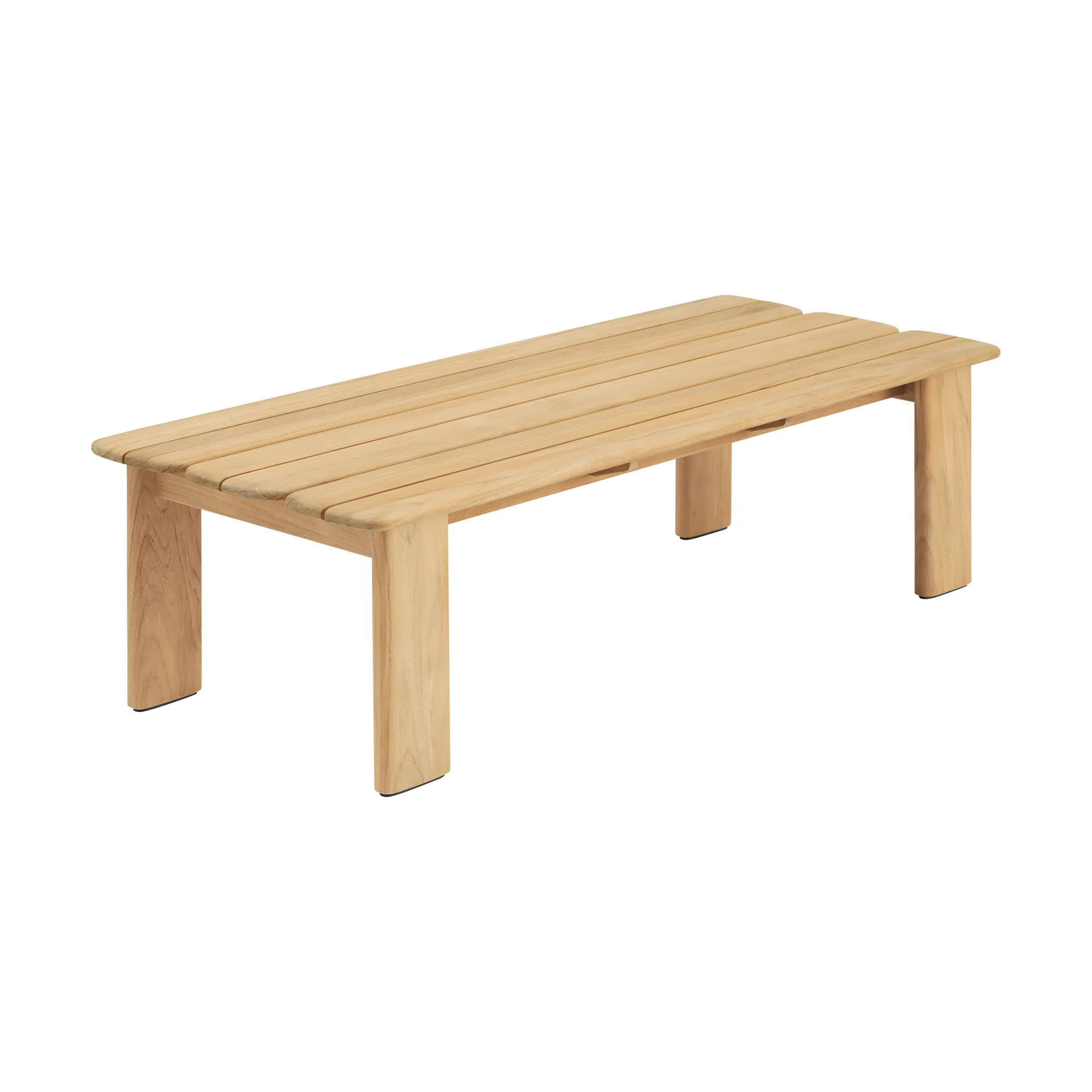 Assemble tavolino da salotto, Teak, 135x55 cm Muuto