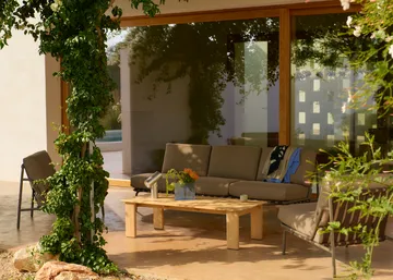 Assemble tavolino da salotto - Teak, 135x55 cm - Muuto