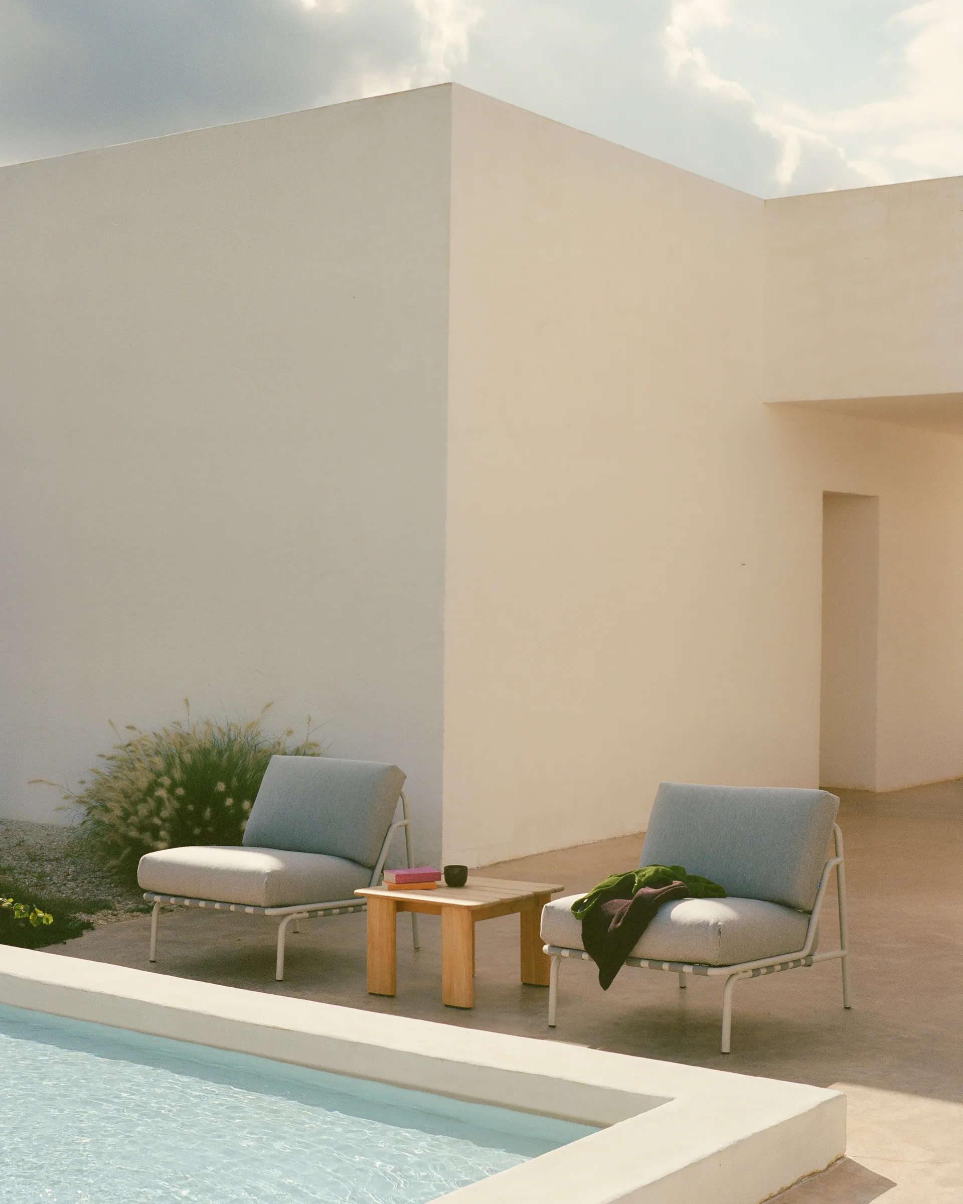 Assemble tavolino da salotto, Teak, 55x55 cm Muuto