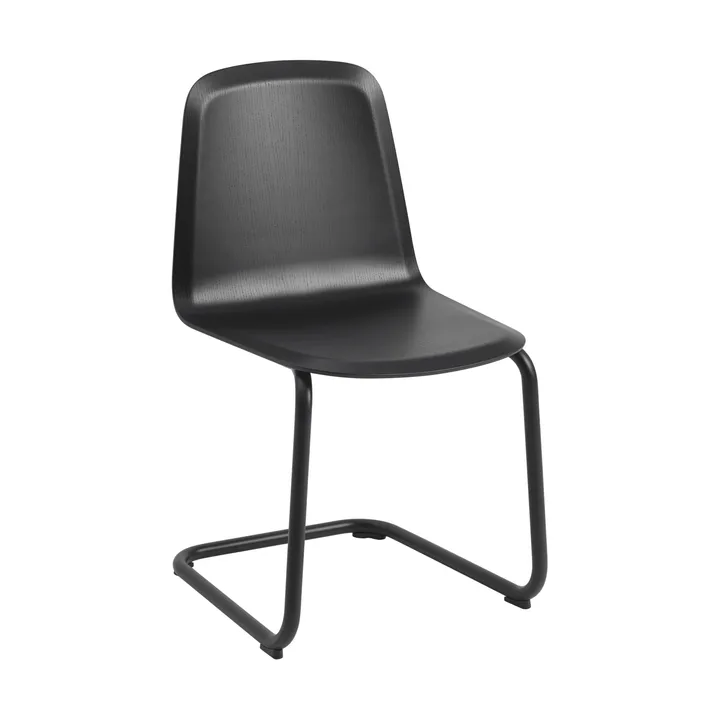 Brink Chair Cantilever Base sedia - Nero - Muuto