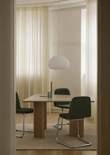 Brink Chair Cantilever Base sedia - Nero - Muuto