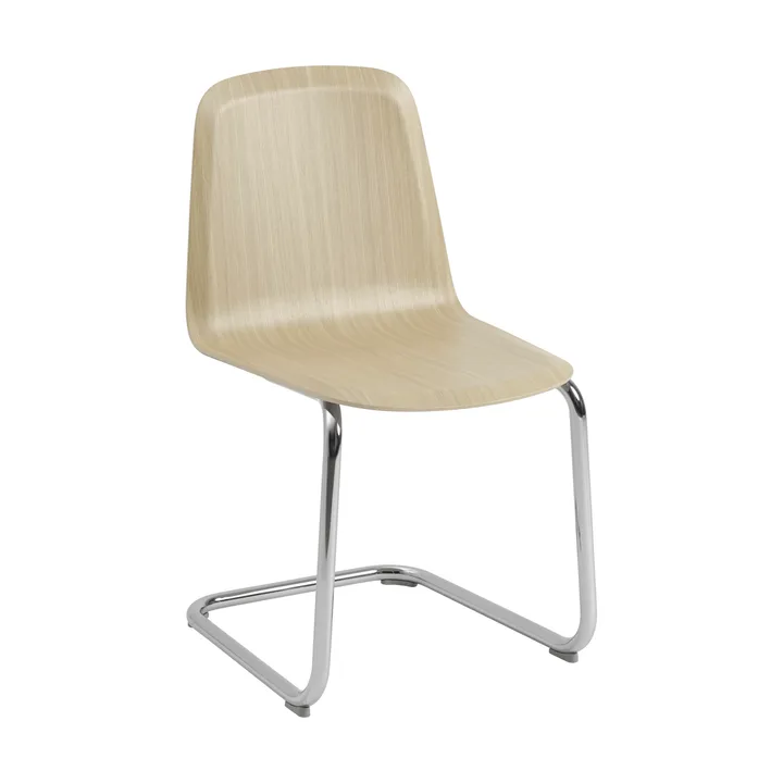 Brink Chair Cantilever Base sedia - Rovere-cromo - Muuto