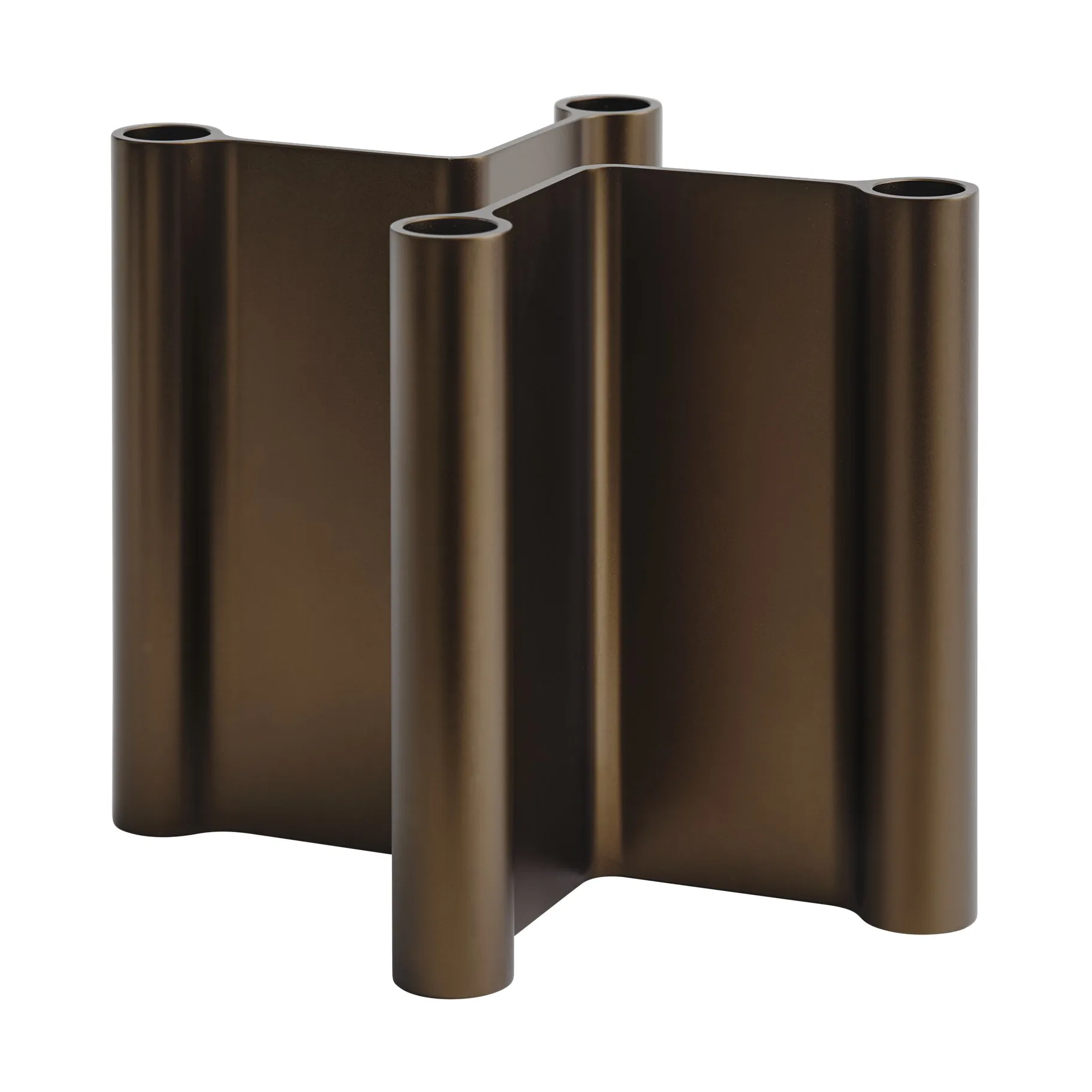 Candeliere Pair 18 cm, Marrone Muuto