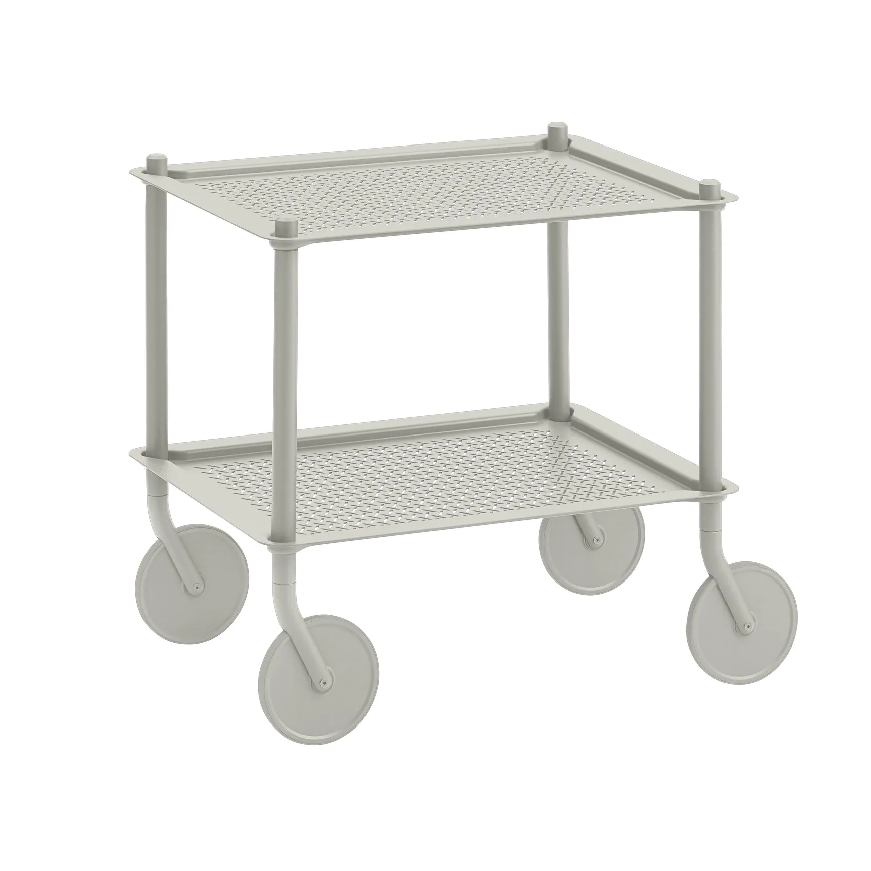 Carrello 2-layer Flow 57 cm, Grigio Muuto