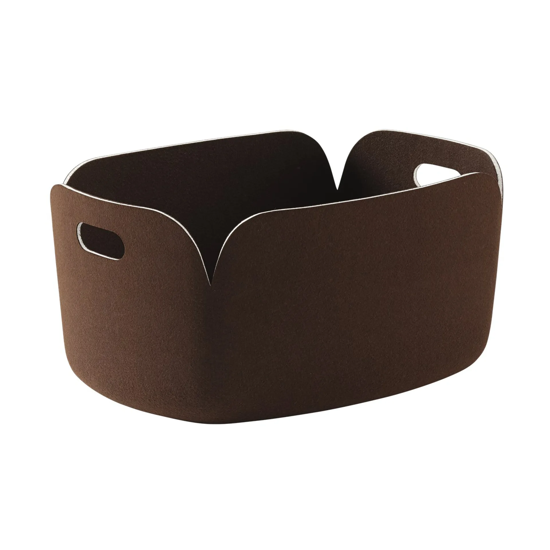 Cesto portaoggetti Restore, Dark Brown Muuto