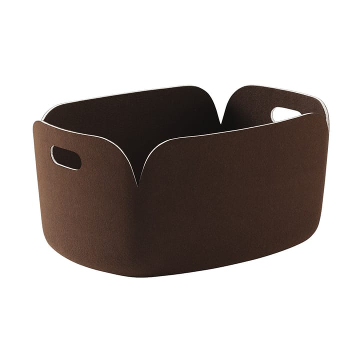 Cesto portaoggetti Restore - Dark Brown - Muuto