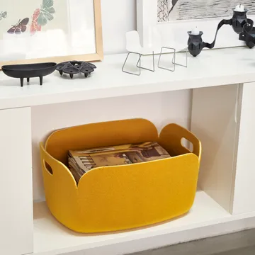 Cesto portaoggetti Restore - giallo - Muuto