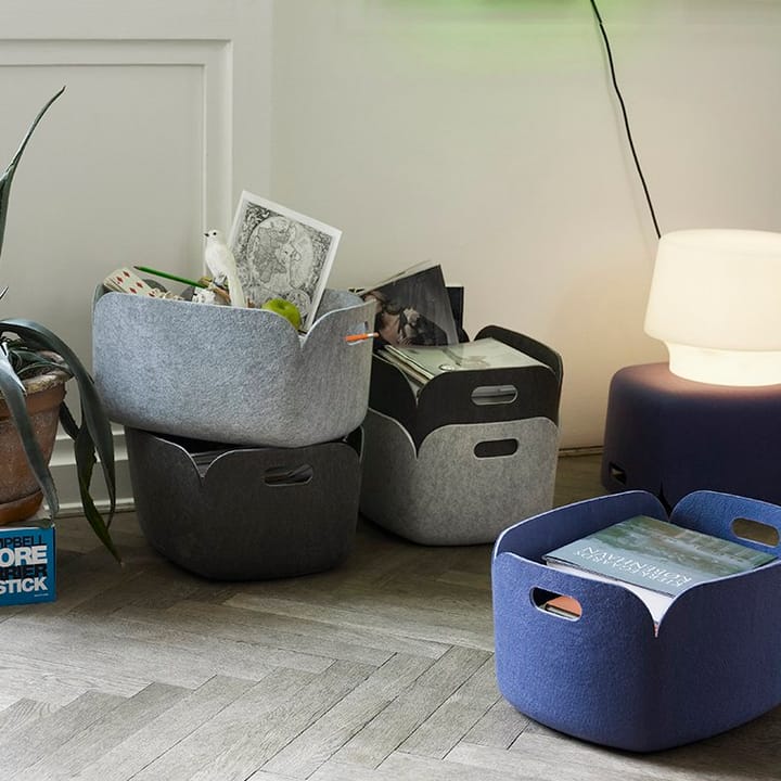 Cesto portaoggetti Restore, grigio chiaro Muuto