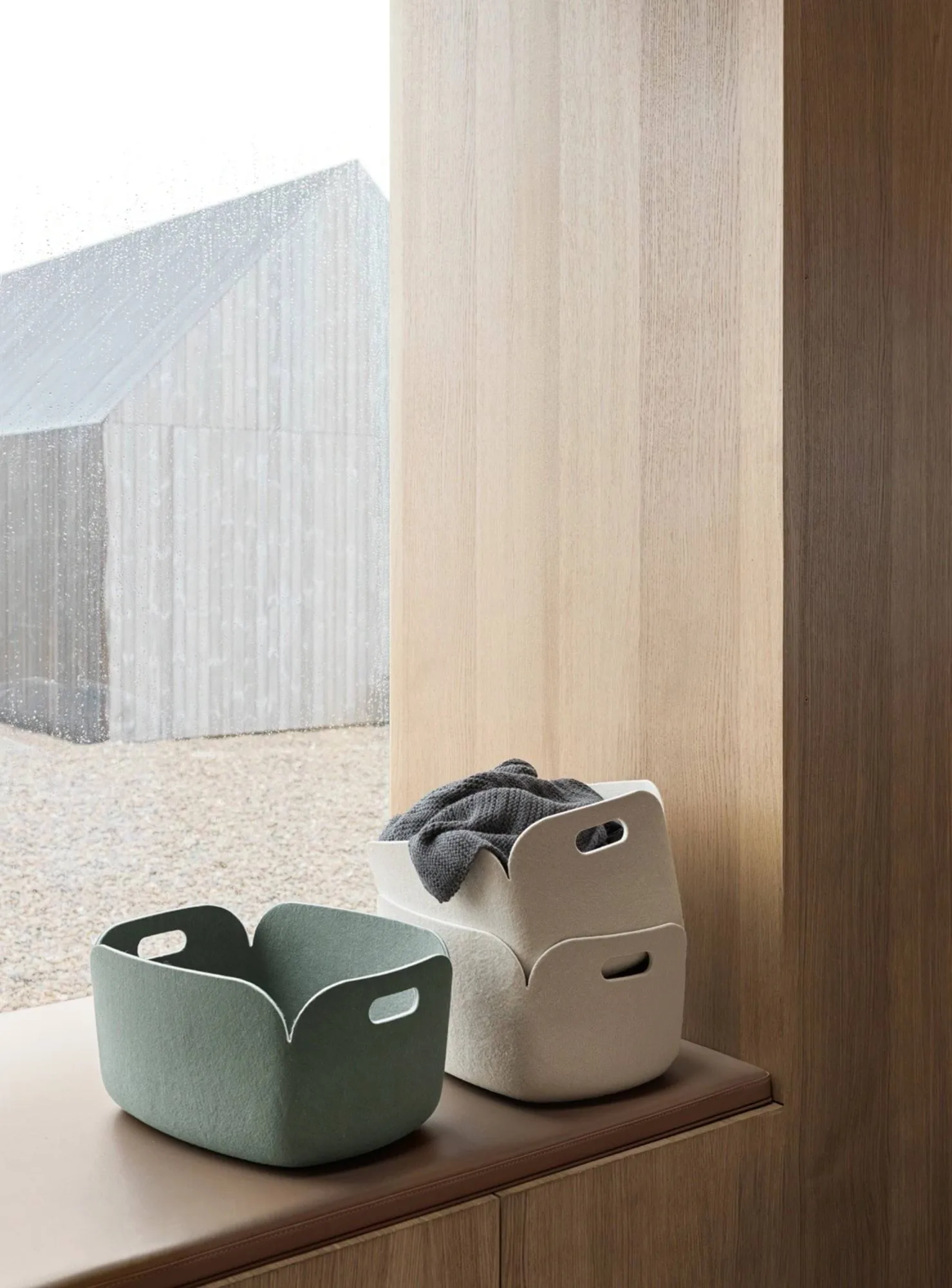 Cesto portaoggetti Restore, sand Muuto