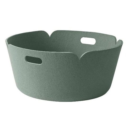 Cesto portaoggetti rotondo Restore - dusty green - Muuto