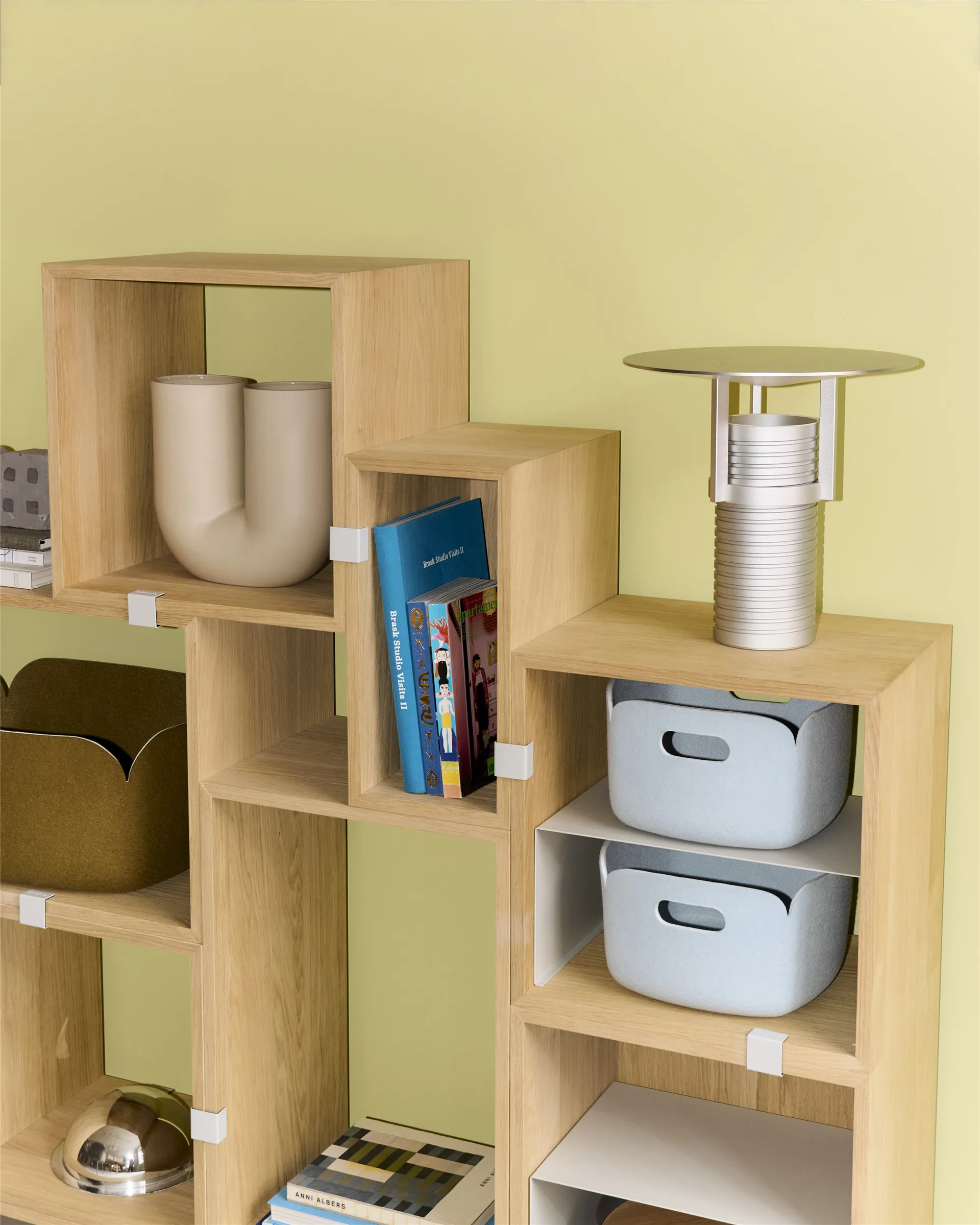 Cesto portatutto Restore 28x28 cm, Azzurro Muuto