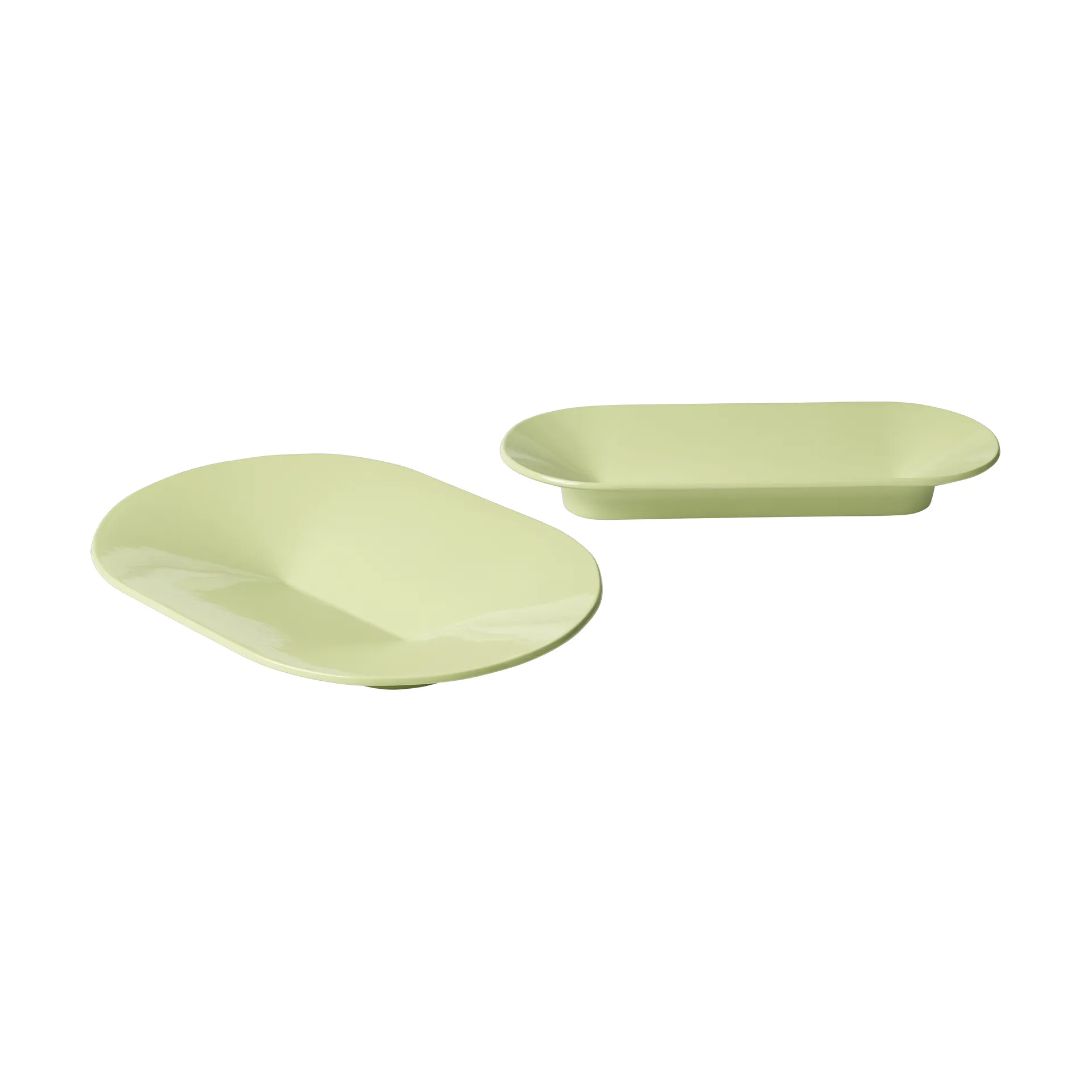 Ciotola Mere 52x36 cm, Light Green Muuto