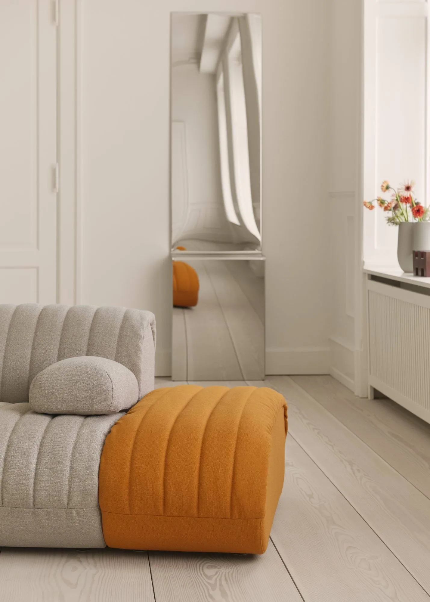 Coltre divano modulare, Bracciolo, turf-sand Muuto
