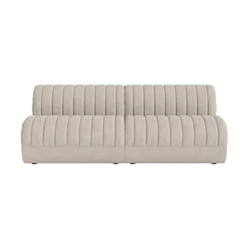 Coltre divano modulare - Configurazione 1, turf-sand, 2 posti - Muuto