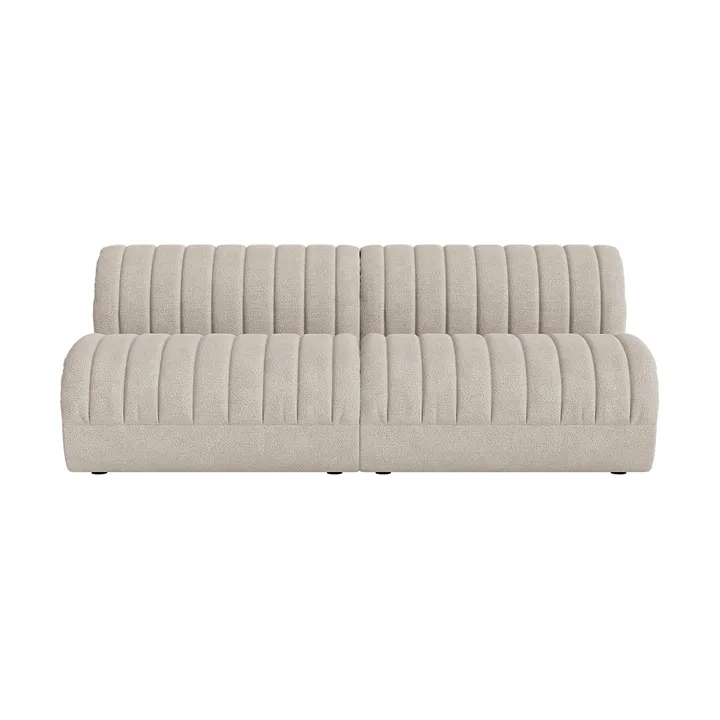 Coltre divano modulare - Configurazione 1, turf-sand, 2 posti - Muuto