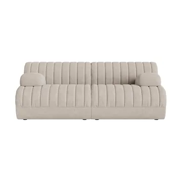 Coltre divano modulare - Configurazione 2, turf-sand, 2 posti - Muuto