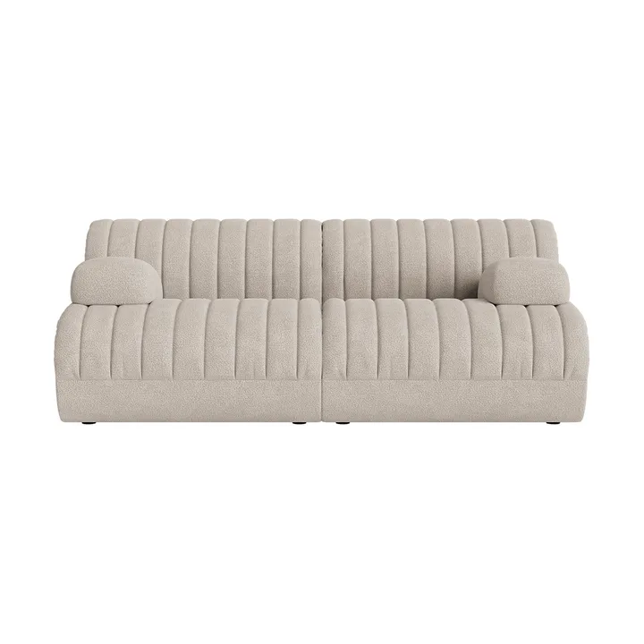 Coltre divano modulare - Configurazione 2, turf-sand, 2 posti - Muuto