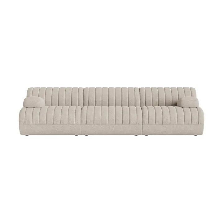 Coltre divano modulare - Configurazione 2, turf-sand, 3 posti - Muuto
