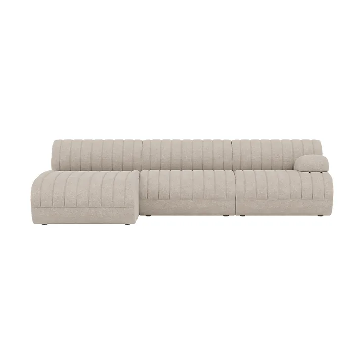 Coltre divano modulare - Configurazione 3, turf-sand, 3 posti - Muuto