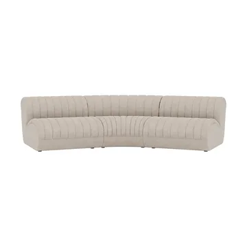 Coltre divano modulare - Configurazione 4, turf-sand, 3 posti - Muuto