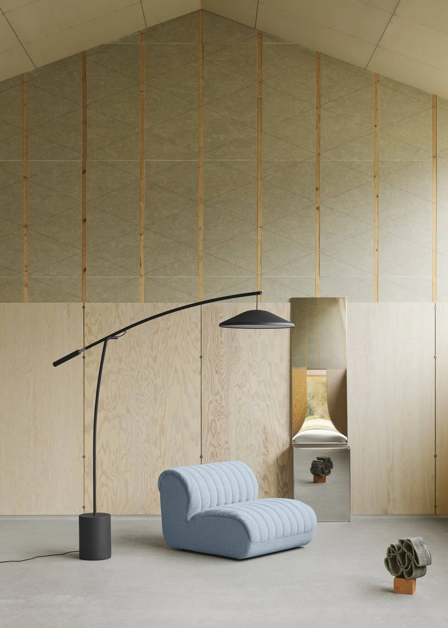 Coltre divano modulare, Pouf, turf-sand Muuto