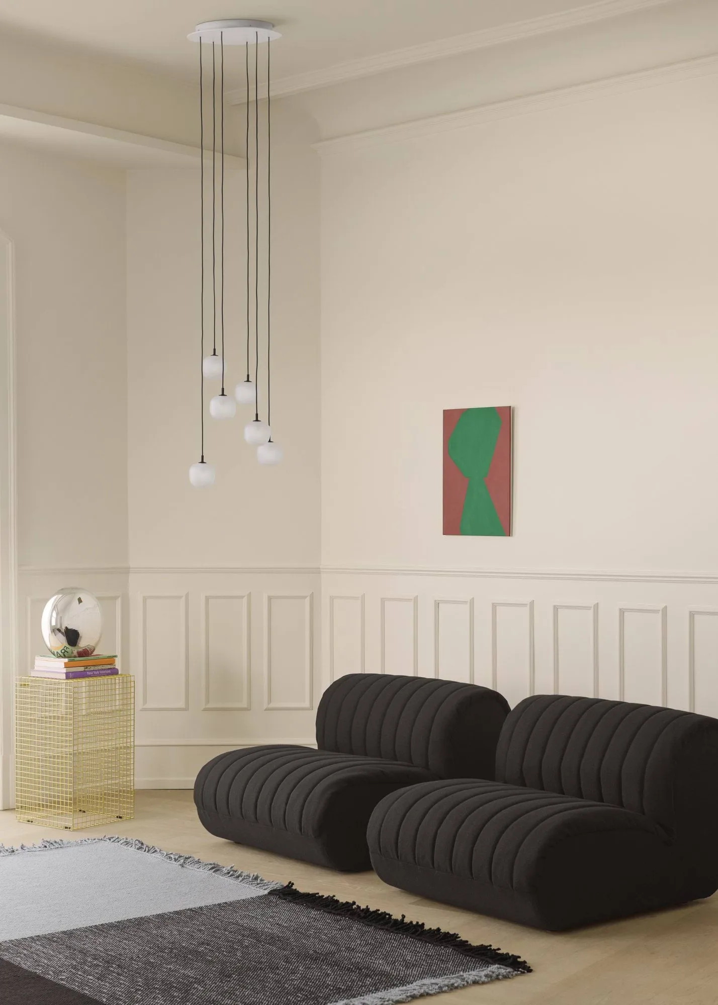 Coltre divano modulare, Pouf, turf-sand Muuto