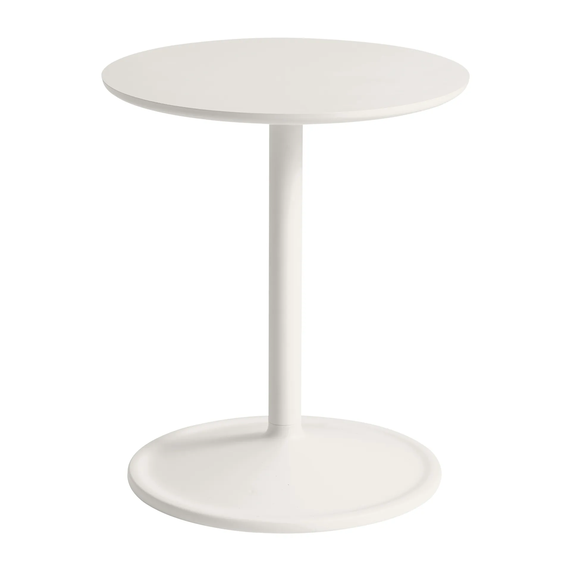 Comodino Soft 48 cm, Bianco sporco Muuto