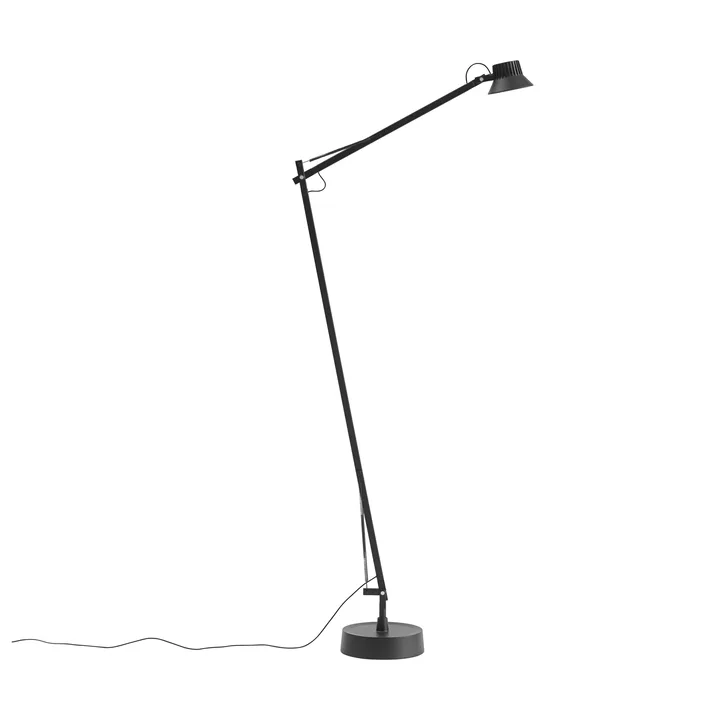 Dedicate lampada da pavimento - Nero, 112 cm - Muuto