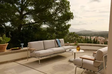 Divano a 3 posti Settle - Laze 1 Grey - Muuto