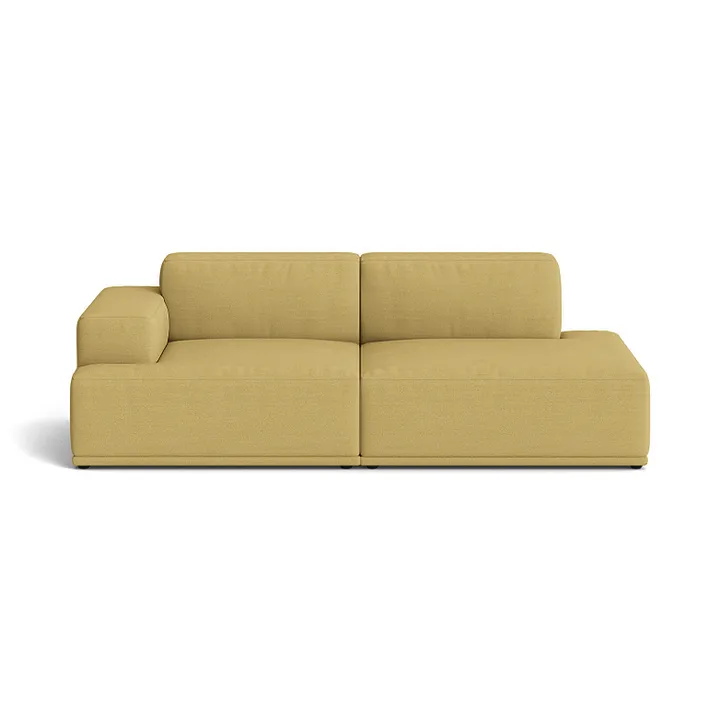 Divano modulare morbido Connect a 2 posti A+D no.407 - Muuto